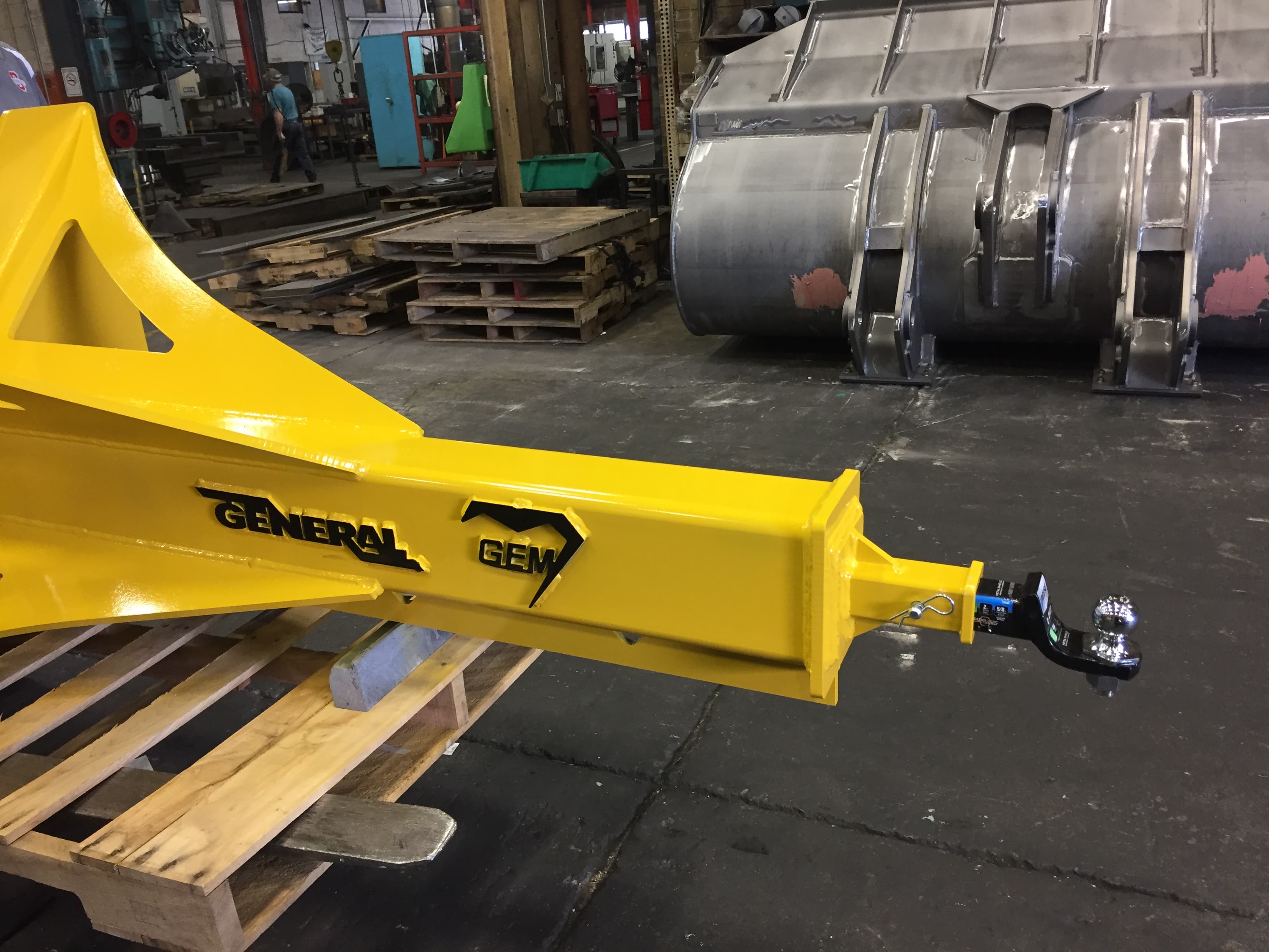 Wheel Loader Specialty Attachment Extendable Booms Gem Attachments 3241